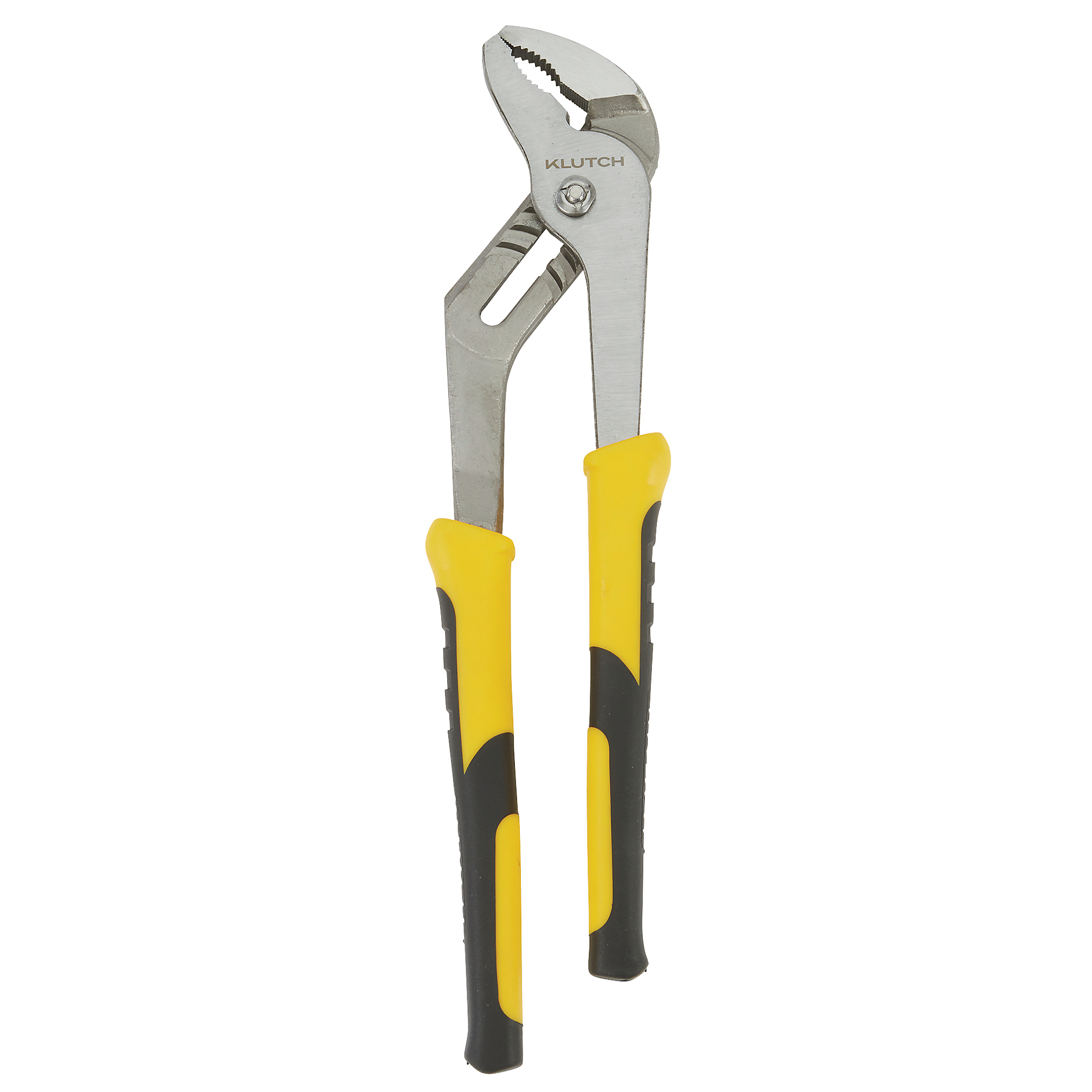 Klutch 12in. Groove Joint Pliers, 2in. Jaw Capacity, Alloy Steel